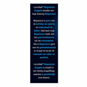 3x Lucovitaal Magnesium Druppels - 14.98 euro