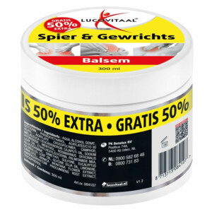 Lucovitaal Spier & Gewrichtsbalsem 50% Extra - 12.99 euro