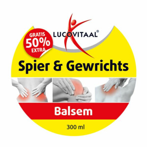 Lucovitaal Spier & Gewrichtsbalsem 50% Extra - 12.99 euro