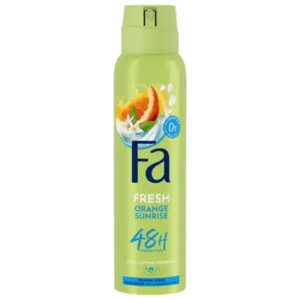 3x Fa Deodorant Spray Orange Sunrise - 6.56 euro