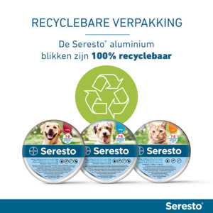 Seresto Anti Vlooien en Teken Halsband Kat Tot 8 kg 2-pack - 68.49 euro