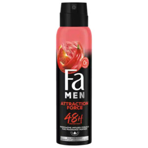 3x Fa Men Deodorant Spray Attraction Force - 6.56 euro