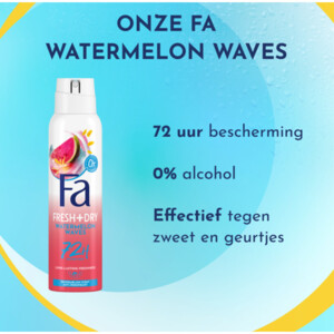 Fa Deodorant Spray Watermelon Waves - 3.49 euro