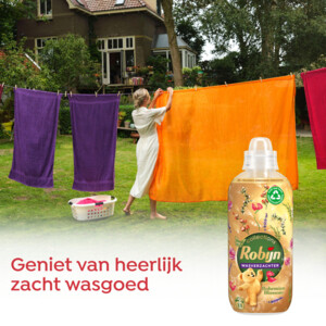 8x Robijn Wasverzachter Bohemian Blossom 33 Wasbeurten - 22.95 euro