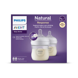 Philips Avent Voedingsfles Natural Response 125 ml 2-Pack - 15.29 euro