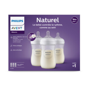 Philips Avent Voedingsfles Natural Response 3-Pack - 21.25 euro