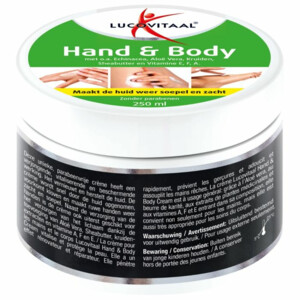 Lucovitaal Hand en Body Crème Echinacea & Aloë Vera - 9.99 euro