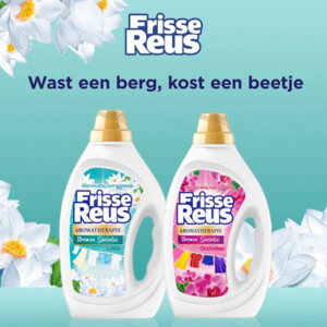 Witte Reus Wasmiddel Frisse Reus Gel Lotus 77 Wasbeurten - 14.99 euro