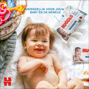Huggies Billendoekjes Natural 0% plastic - 2.65 euro