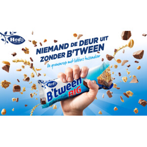 Hero B'tween BIG Mueslireep Hazelnoot - 18.99 euro