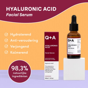 Q+A Hyaluronic Acid  Gezichtsserum - 7.99 euro