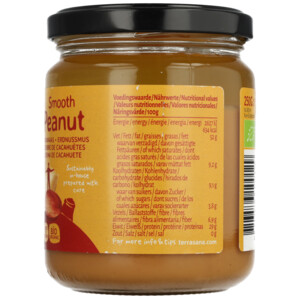 Terrasana Pindakaas Fijn Biologisch - 3.35 euro