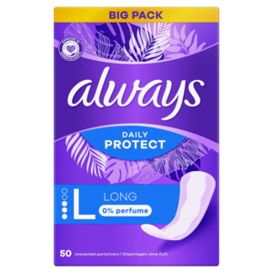 4x Always Inlegkruisjes Dailies Extra Protect Large - 18.67 euro