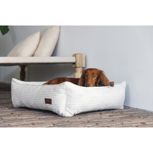 Designed by Lotte Ligmand Ribbed Lichtgrijs 65 x 60 x 20 cm
