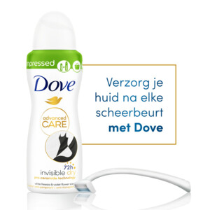 Dove Deodorant Spray Invisible Dry - 5.35 euro