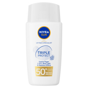 NIVEA Sun Triple Protect Zonnecrème Gezicht SPF 50+ - 25.49 euro