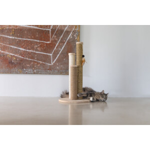 Designed by Lotte Krabpaal Hout Willa 39,5 x 39,5 x 70 cm