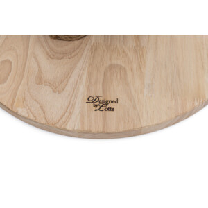 Designed by Lotte Krabpaal Hout Willa 39,5 x 39,5 x 70 cm
