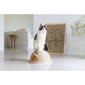 Designed by Lotte Halve Krabbol Hout Vivi 34,5 cm