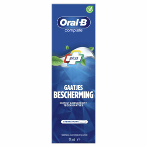Oral-B Tandpasta Complete Gaatjes Bescherming - 2.3 euro