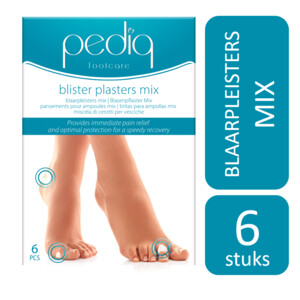 Pediq Blaarpleisters Mix - 4.39 euro