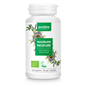 Purasana Passiebloem Extract 125 mg - 11.85 euro