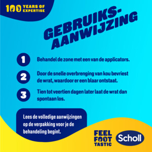 Dr. Scholl's SOS Wrattenbehandeling - 15.99 euro