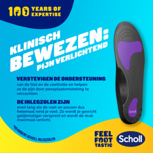 Dr. Scholl's Balance Inlegzolen Peesplaatontsteking Small (maat 37-39,5) - 18.74 euro