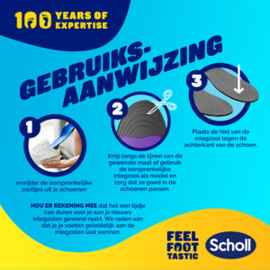 Scholl Balance Inlegzolen Peesplaatontsteking Medium (Maat 40-42) - 18.74 euro