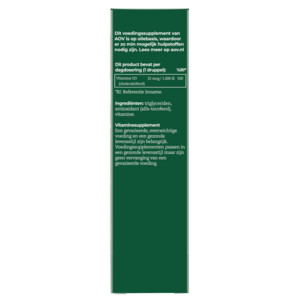2x AOV 409 Vitamine D3 druppels - 21 euro