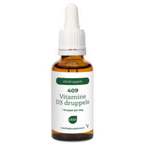 2x AOV 409 Vitamine D3 druppels - 21 euro