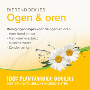 Beaphar Dierendoekjes Ogen & Oren 30 stuks