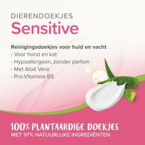 Beaphar Dierendoekjes Sensitive - 6.05 euro