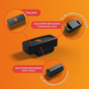 Weenect Gps Tracker Dog Black 