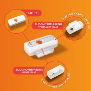 Weenect Gps Tracker Dog White 