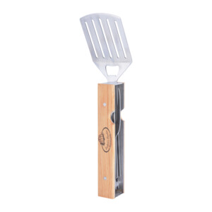 Esschert Design Inklapbaar BBQ Gereedschap Naturel - 12.95 euro