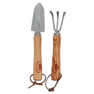 Esschert Design Rvs Minigereedschap Schep/Hark Naturel - 12.95 euro