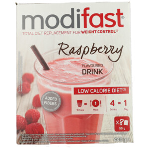 4x Modifast Weight Control Milkshake Raspberry - 67.73 euro