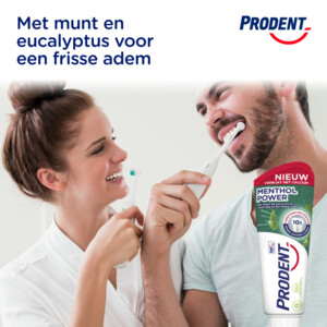 12x Prodent Tandpasta Menthol Power - 18.68 euro