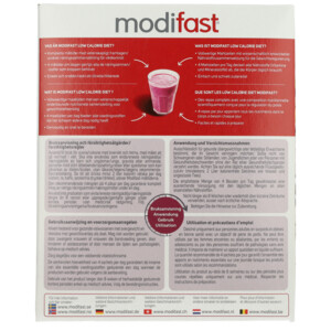 4x Modifast Weight Control Milkshake Blueberry - 67.73 euro