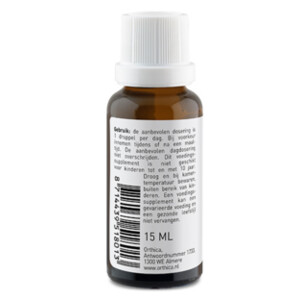 Orthica Vitamine D-25 Oliedruppels - 13.95 euro
