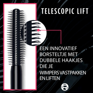 L'Oréal Telescopic Lift Mascara Zwart - 21.99 euro