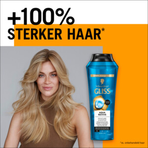 3x Gliss Aqua Revive Shampoo - 10.17 euro