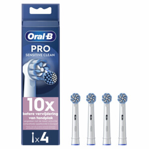 Oral-B Opzetborstels Sensitive Clean 4 Stuks | Plein.nl