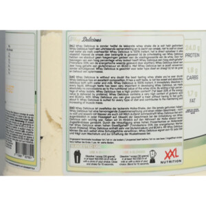 XXL Nutrition Whey Delicious Vanille - 18.04 euro