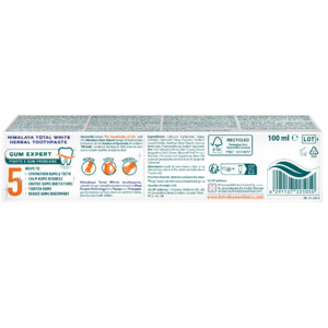 3x Himalaya Herbals Gum Expert XL Tandpasta Total White - 15.26 euro