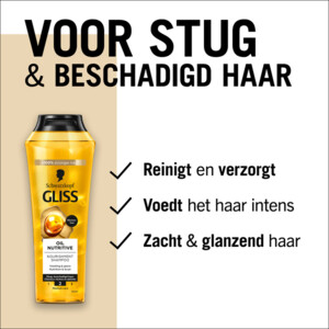 6x Gliss Shampoo Oil Nutritive - 21.79 euro