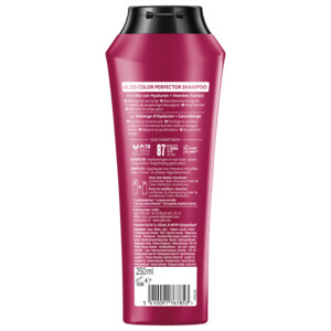 6x Gliss Shampoo Color Protect & Shine - 19.29 euro