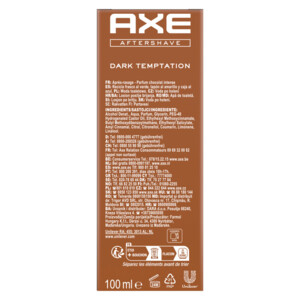 Axe Dark Temptation Aftershave - 11.55 euro