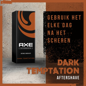 Axe Dark Temptation Aftershave - 11.55 euro